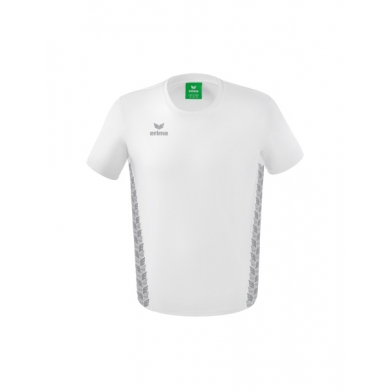 Erima T-shirt rekreacyjne Essential Team - miękki mix bawełny, klasyczny krój - biały/szary mężczyźni